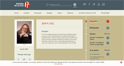 Desktop Screenshot of jean-auel.net
